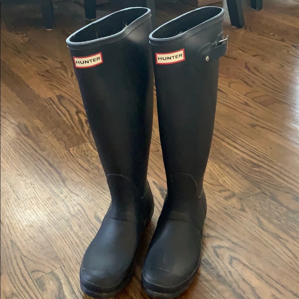 Hunter rain boots